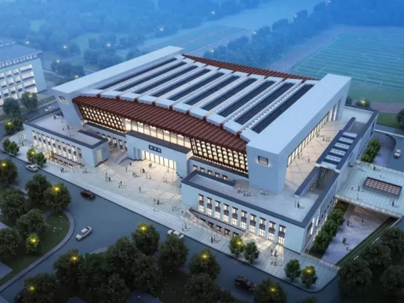 ဒီဇိုင်း Prefab Stadium Steel ဆောက်လုပ်ရေး