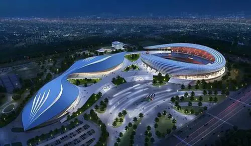 Dome-type Gymnasium Steel ဆောက်လုပ်ရေး