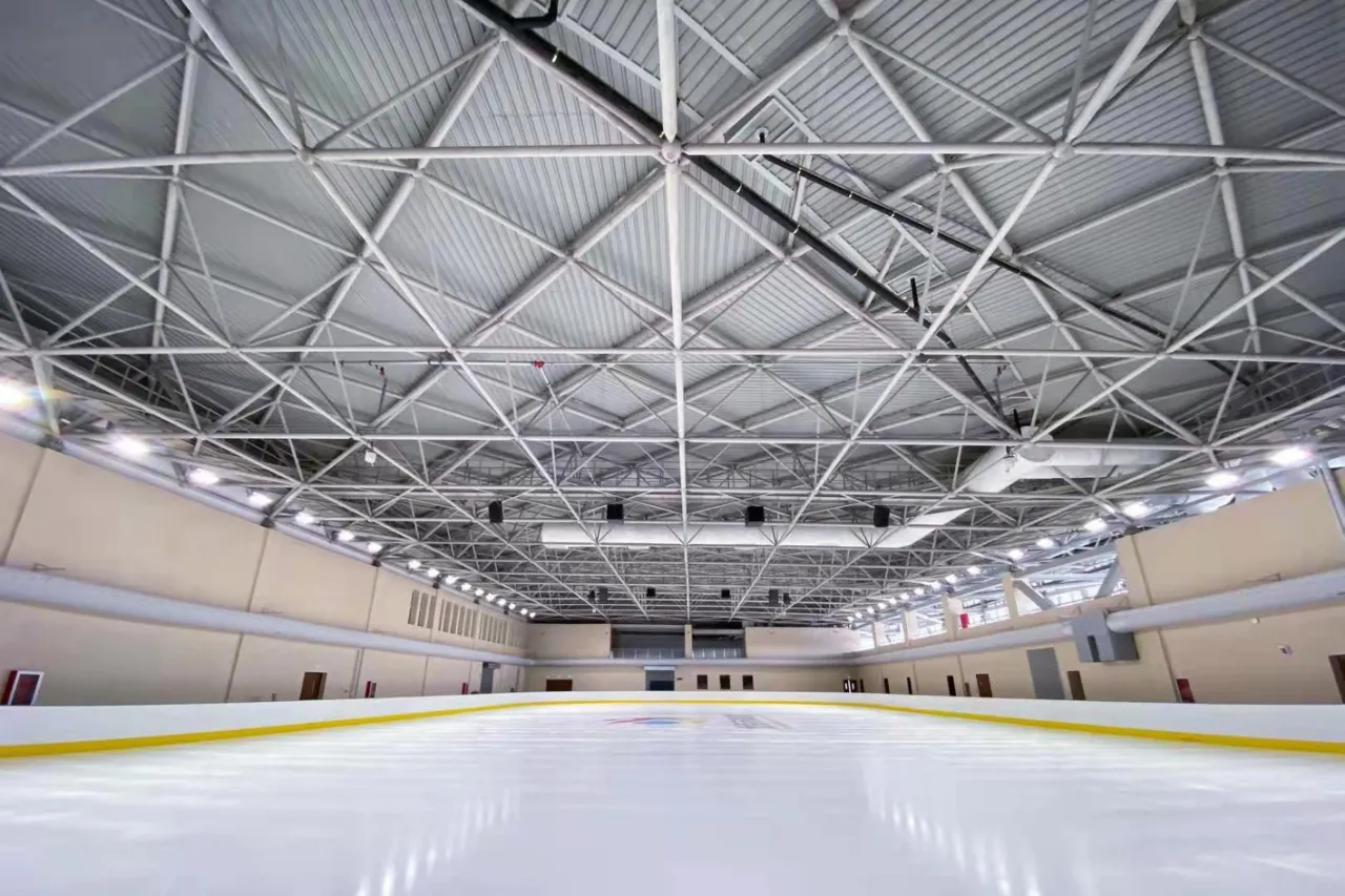 Ice Sports Hall Steel ဆောက်လုပ်ရေး၊