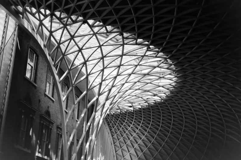 Grid Structure Exhibition Hall Steel Construction