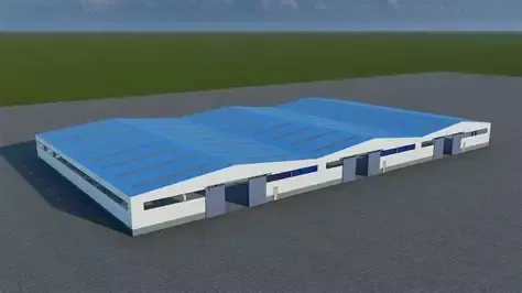 Light Steel Structure စုစည်းထားသော ဂိုဒေါင်