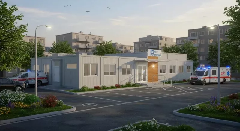 Modular Prefabricated Steel ကျန်းမာရေးစောင့်ရှောက်မှုယူနစ်များ