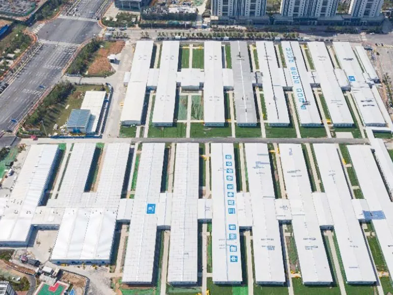 Modular Steel Structure ဆေးရုံအဆောက်အဦ