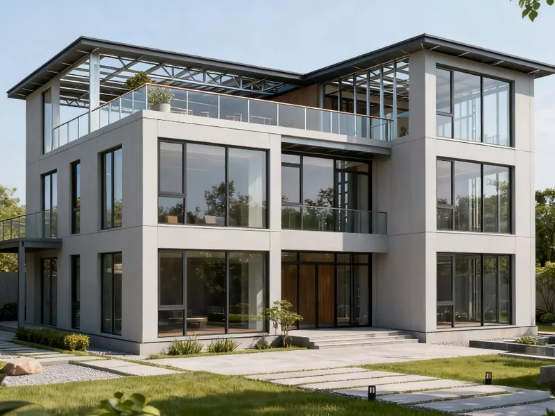 Multi-Story Light Steel Structure အိမ်