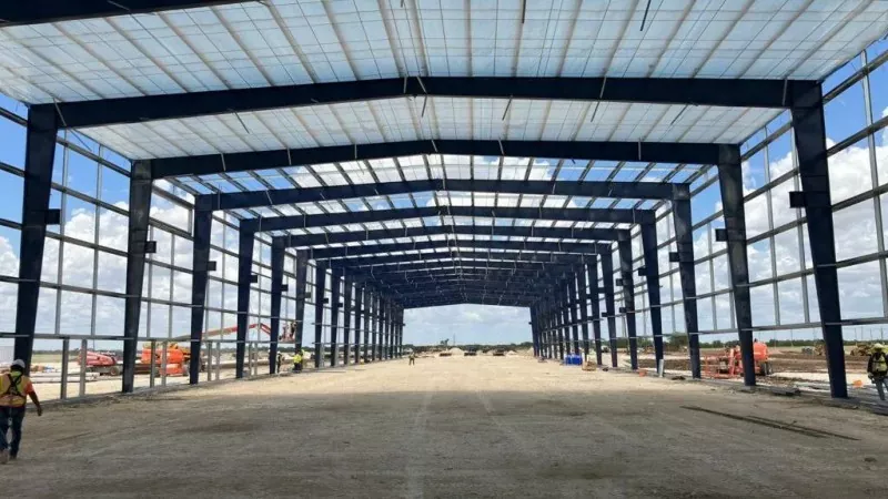 Portal Frame Steel ဆောက်လုပ်ရေး
