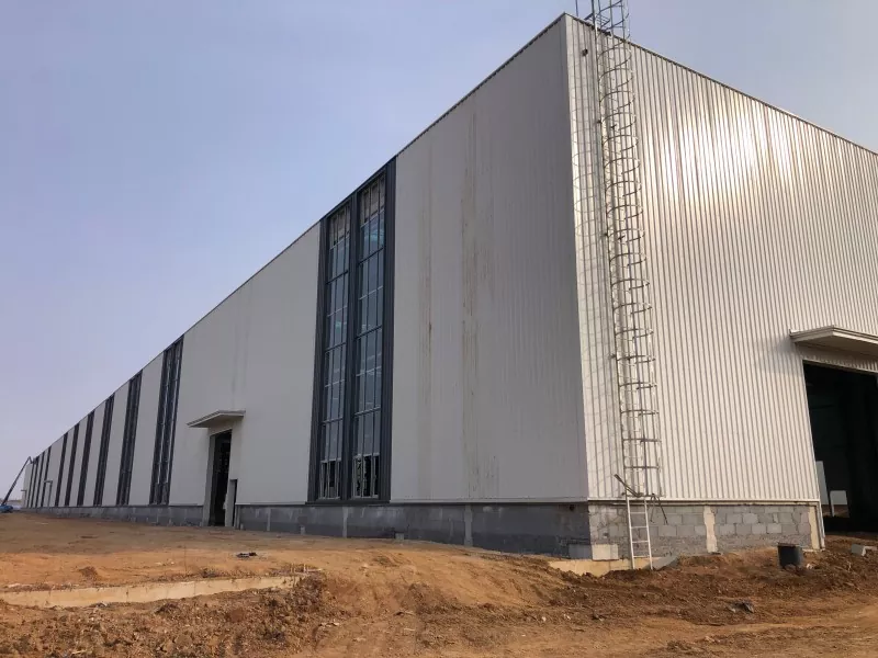 Prefab Steel ဂိုဒေါင်
