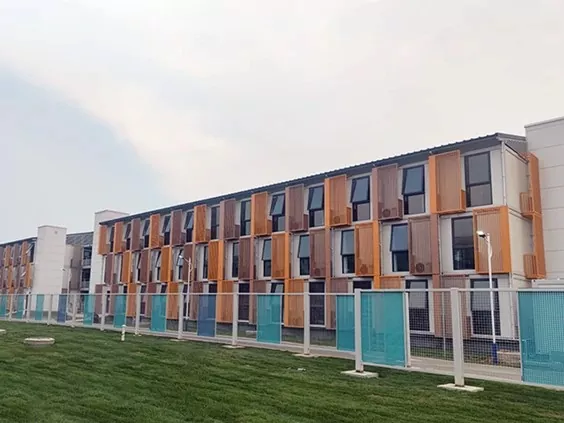 Prefabricated Mobile Modular Prefab ကွန်တိန်နာအိမ်