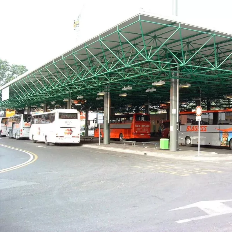 Steel Structure Bus Depot ၊