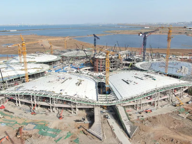 Modular Steel Structure ပြပွဲခန်းမ