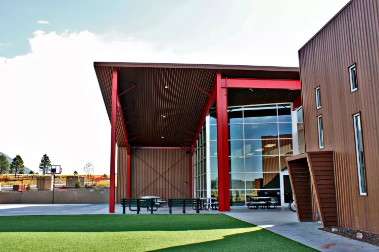 Steel Structure Modern School Complex ၊