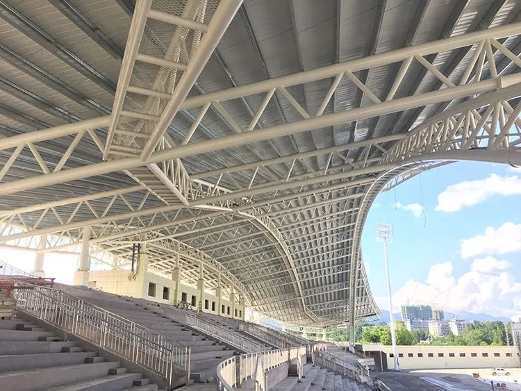 Steel Structure အားကစားကွင်း Stand အဆောက်အဦး