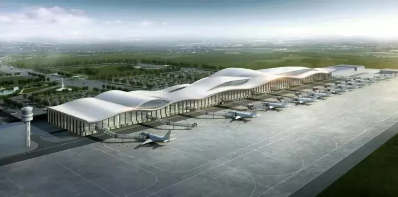 သံမဏိ Terminal Hall ယာယီတိုးချဲ့ထားသည်။